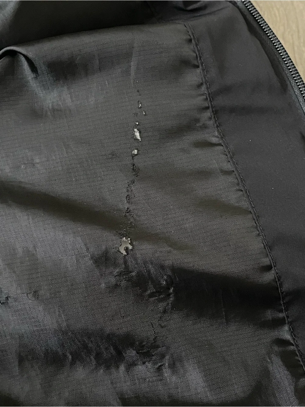 ZARA Kids Black Hooded Puffer Jacket Size 8 / 128 CM